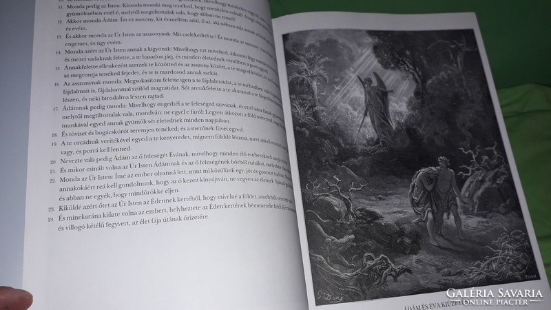 1993. Gustave Doré - A Biblia SZEMELVÉNYEK KÁROLI GÁSPÁR FORDÍTÁSÁBÓL könyv a képek szerint KOSSUTH