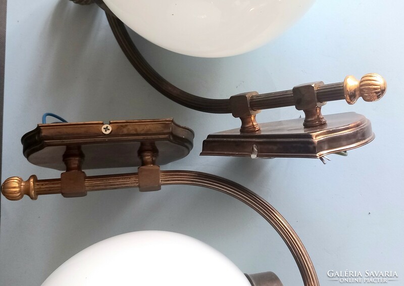 2 Orion bronze wall lamps, negotiable art deco design