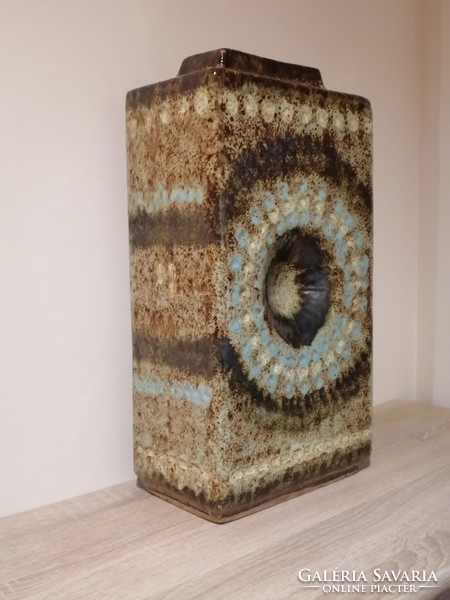 György Zsolnay clustered pyrogranite floor vase