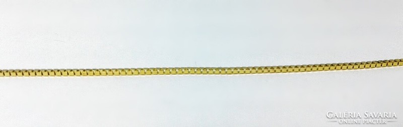Gold cube chain (zal-au119376)
