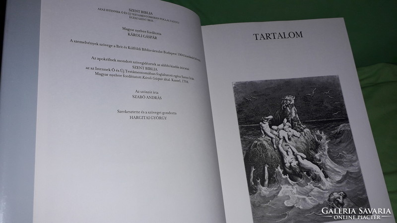 1993. Gustave doré - from the translation of the Bible excerpts by Károli Gáspár book according to the pictures kossuth