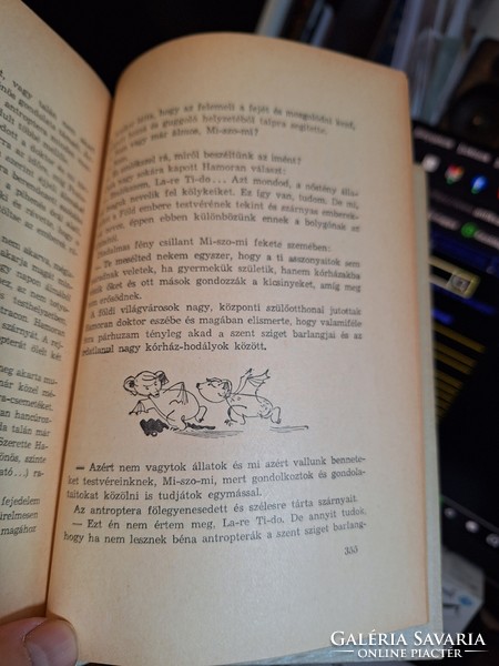 Collector's ancient sci-fi 1959-botond-bolics György: a thousand years with the drawings of Venus-Czergezan Pál.-Móra f.I.K.