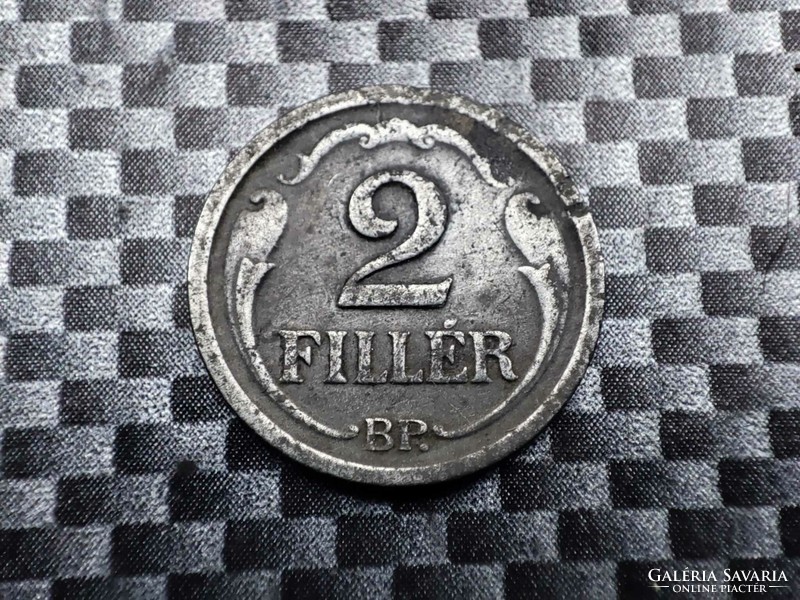 Hungary 2 pennies, 1943