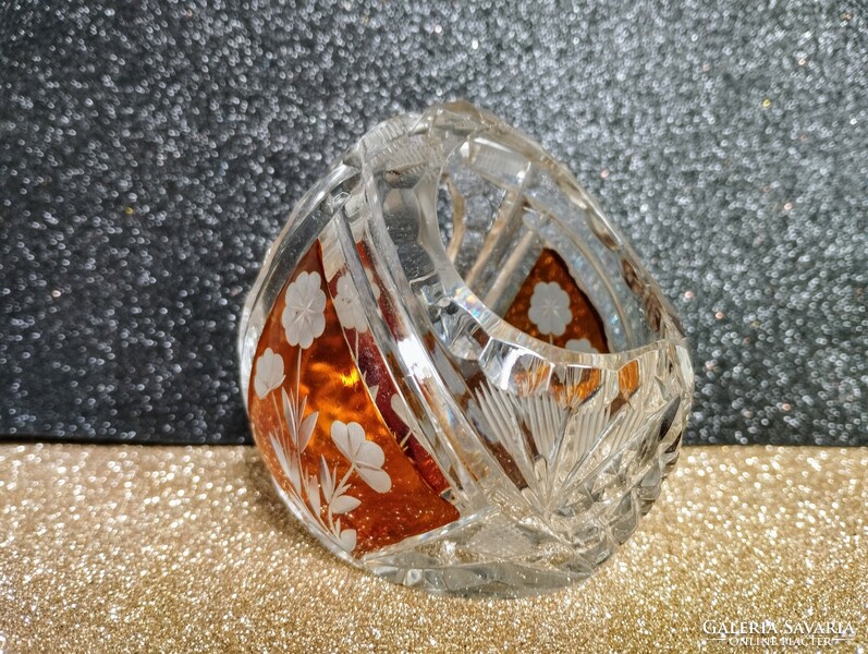 Bavaria crystal basket