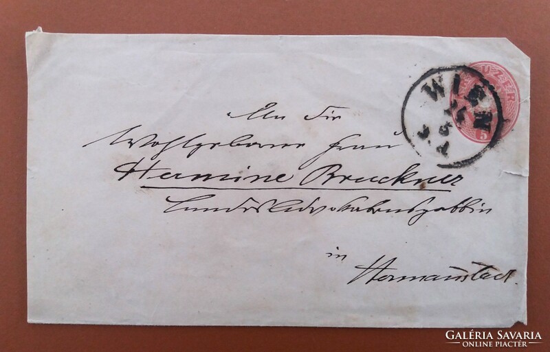 Régi boríték, 19. század