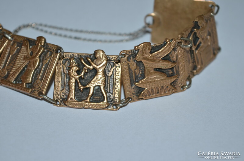 Egyptian motif bracelet