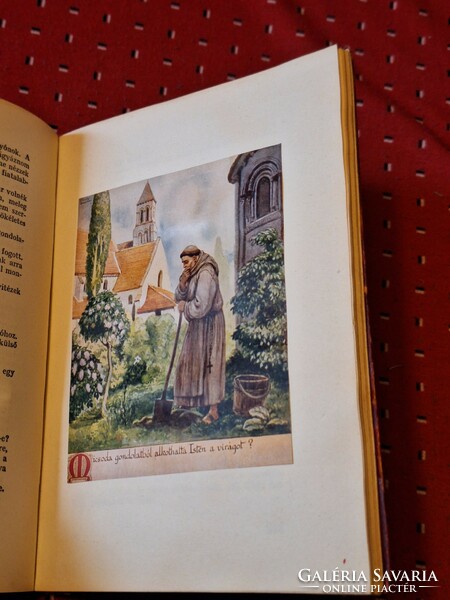 1940 Géza K.Gárdonyi: God's slaves--illustrated by the iconic András Biczó, color picture dante edition