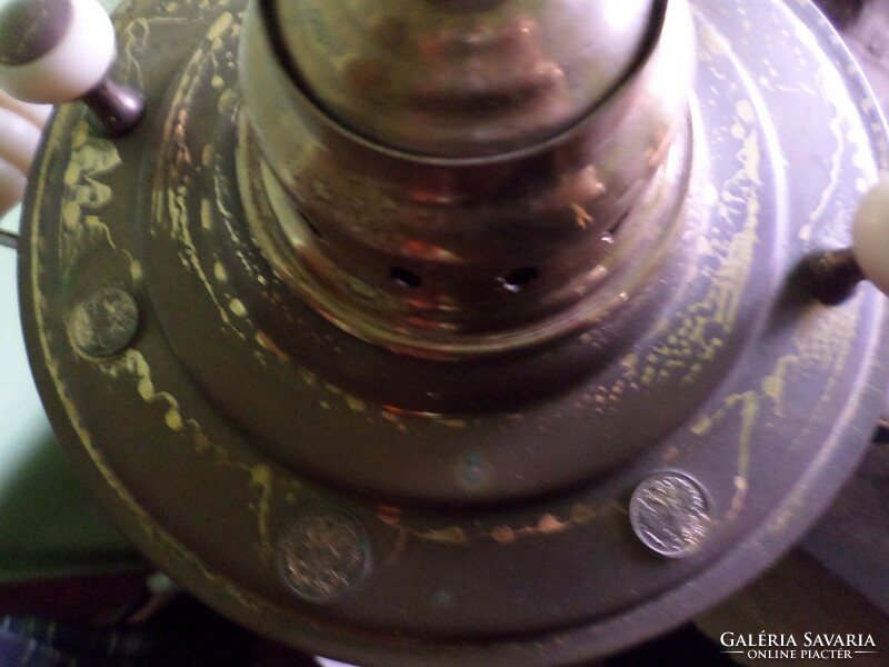 Copper samovar with royal seal