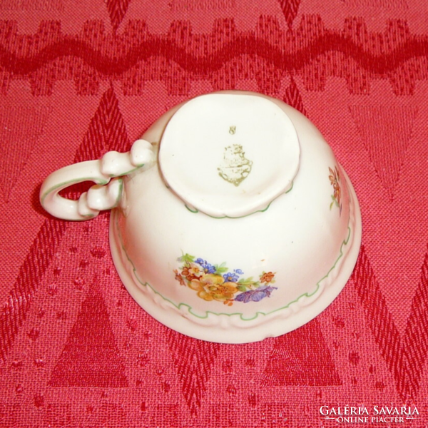 Zsolnay coffee set for 2, 30s-40s (shield stamped), porcelain