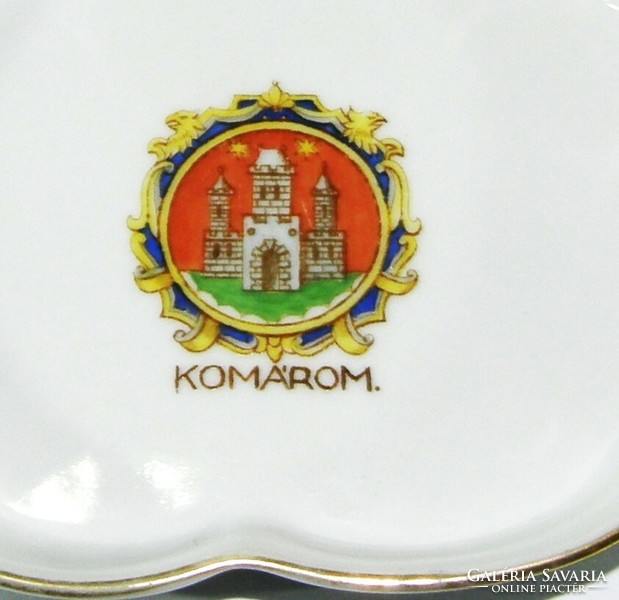 Komárom - Herendi címeres tálka - 1939-es jubileumi kiadás