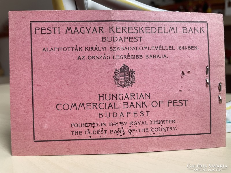 1937, Royal Hungarian State Railways train ticket, Budapest - wall test tour