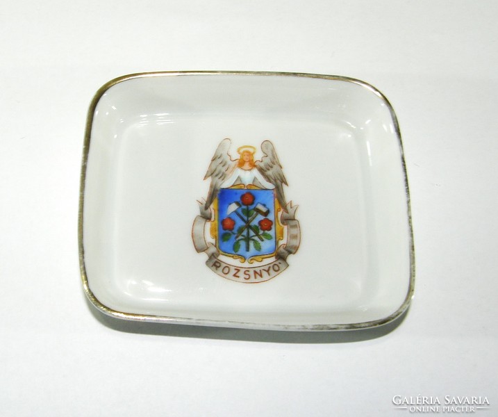 Rozsnyó - bowl with the coat of arms of Herend - made in 1941