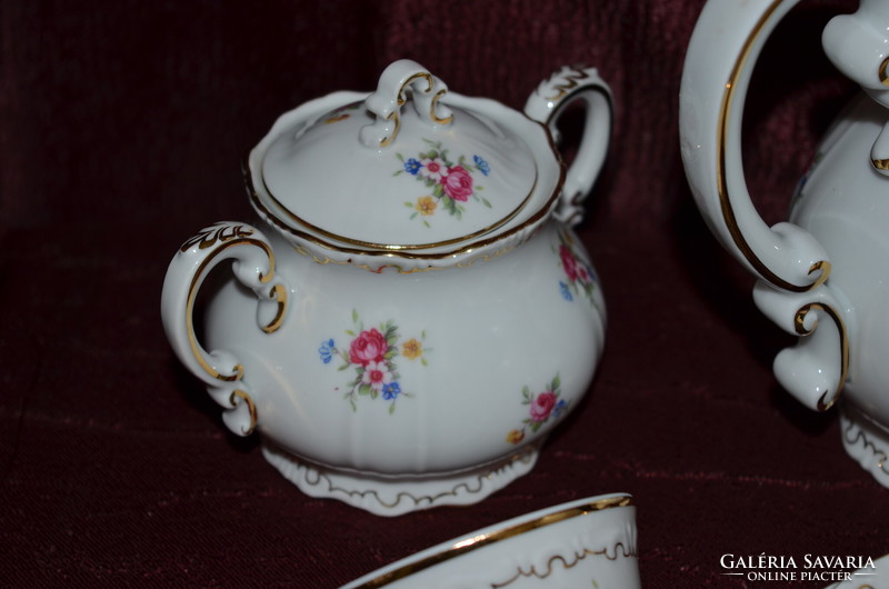 Zsolnay baroque coffee set