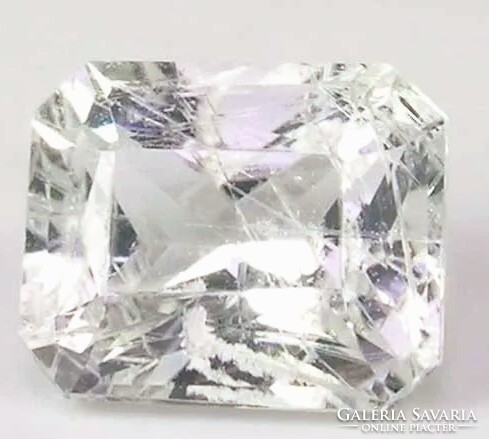 Vilagritkasag!! 1 Ct natural fenakite gemstone emerald cut guaranteed!!!