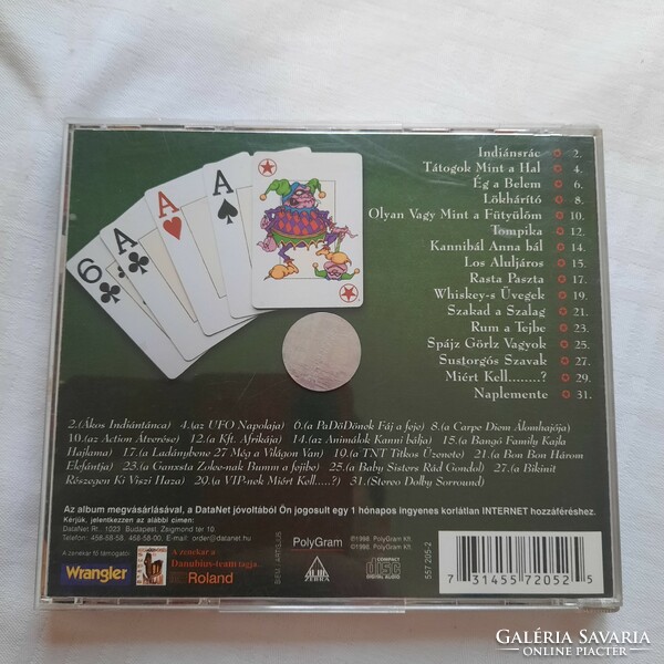 Irigy Hónaljmirigy Snassz Vegas  CD 1998