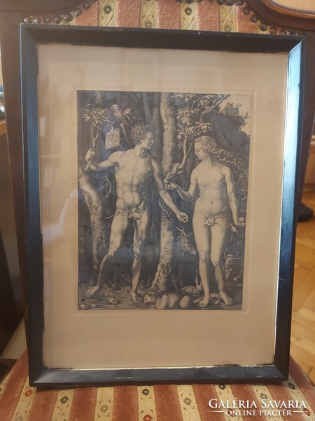 Dürer engraving, gravure, size indicated!