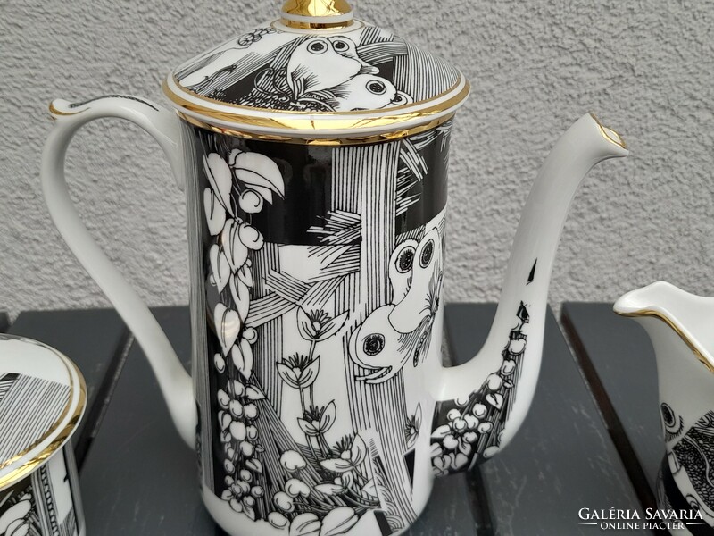 Saxon endre hólloháza porcelain coffee set in store condition