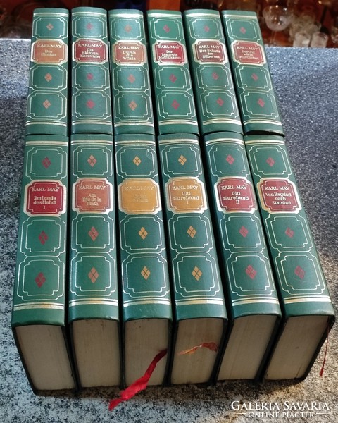 12 volumes from the Karl May series (in German)