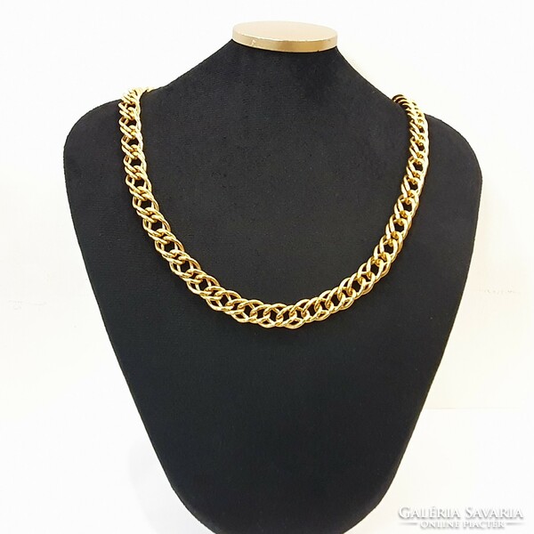 Vintage napier new york 1980's 18kt gold plated marked necklace