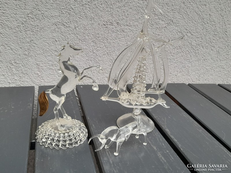 Beautiful, detailed glass ornaments