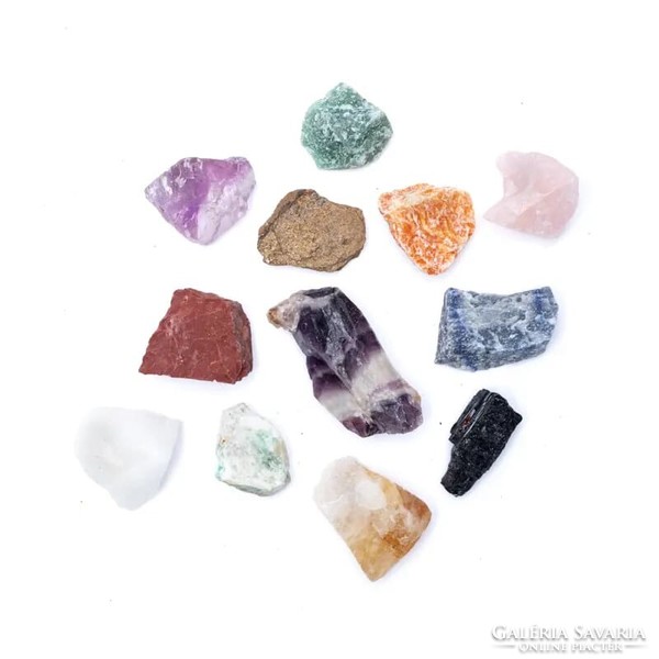 12  féle ásvány  egy csomagban  -" a harmónikus és kegyensúlyozott életért "