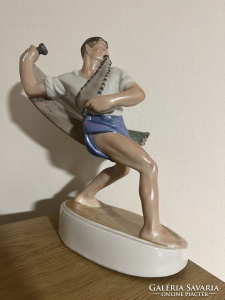 Figure of Aquincum fisherman