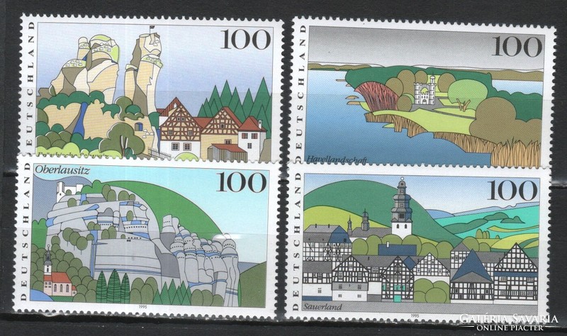 Postage clean bundes 1166 mi 1807-1810 4.00 euros