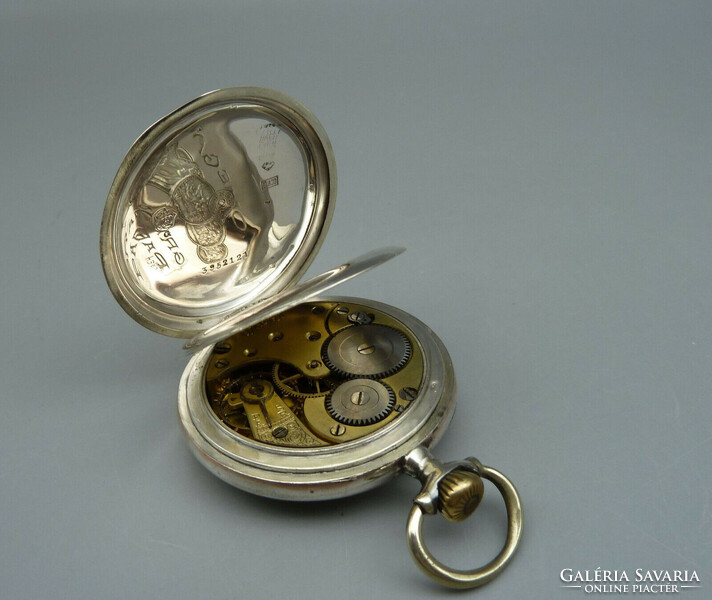 My Omega silver pocket watch is numbered