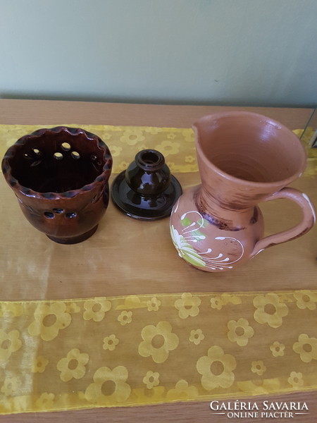 3 pieces of ceramics in one