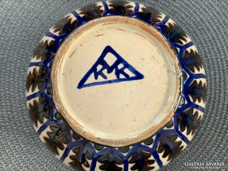 Rare feyérné kovács erzsébet kvk marked ceramics