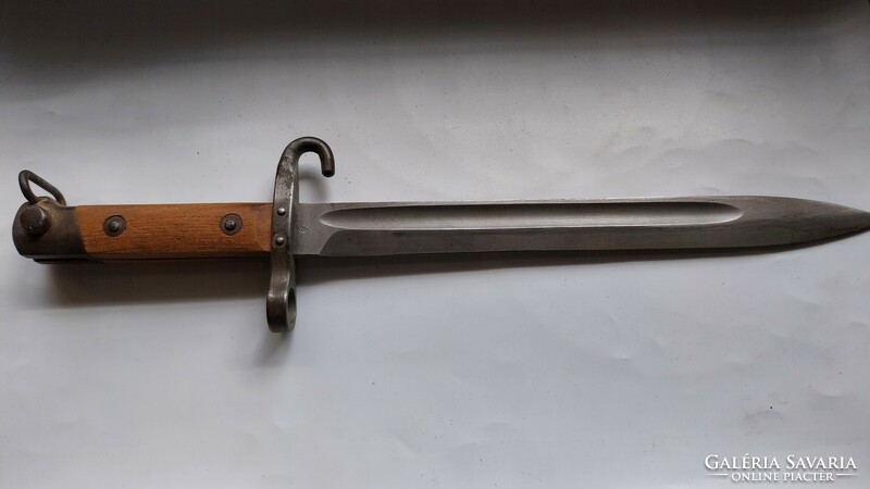 A rare, beautiful, original Mannlicher non-commissioned officer's bayonet.
