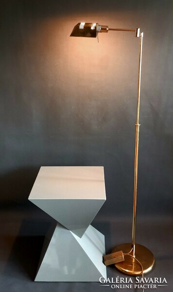 Vintage Sölken copper floor lamp with swing arm, negotiable design