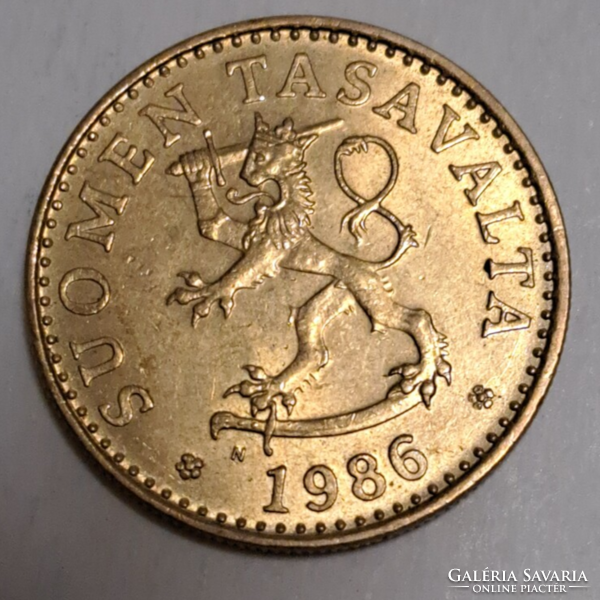 1986. Finnország 20 penni,  (773)