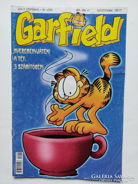 Jim Davis: Garfield képregény 2001/augusztus 141 (Akár INGYENES szállítással)