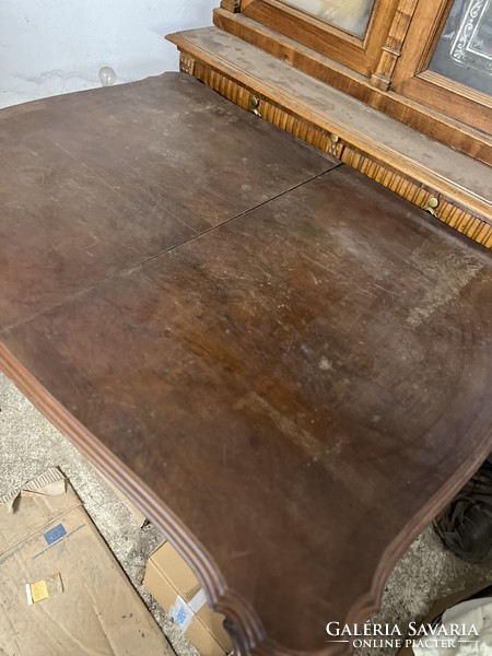 Neobaroque extendable dining table - damaged