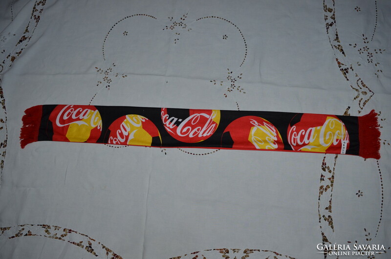 Coca-Cola advertising scarf