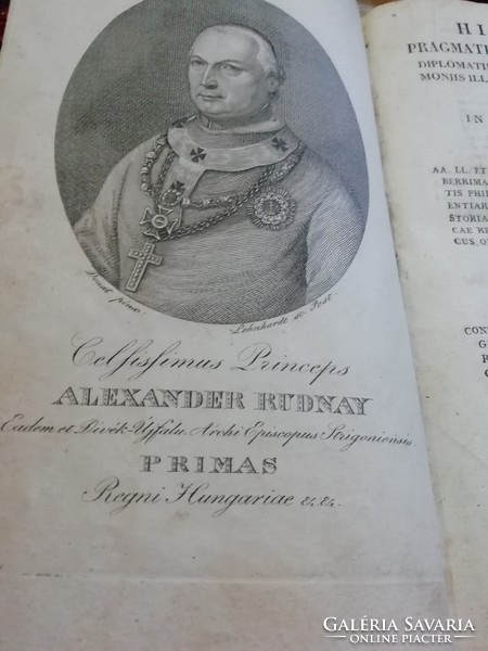 Historia Paulus Nagy 1823    a képeken látható állapotban van
