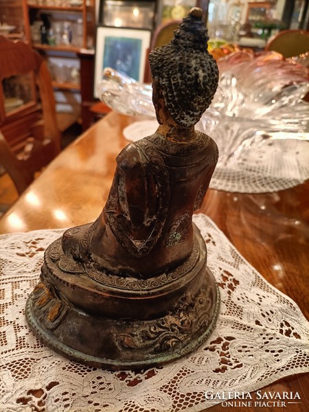 Old bronze Buddha