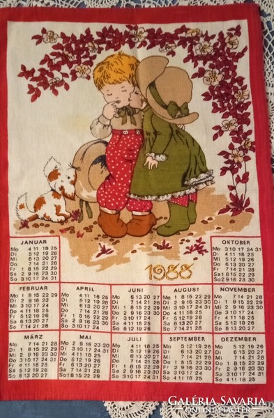 Textile calendar