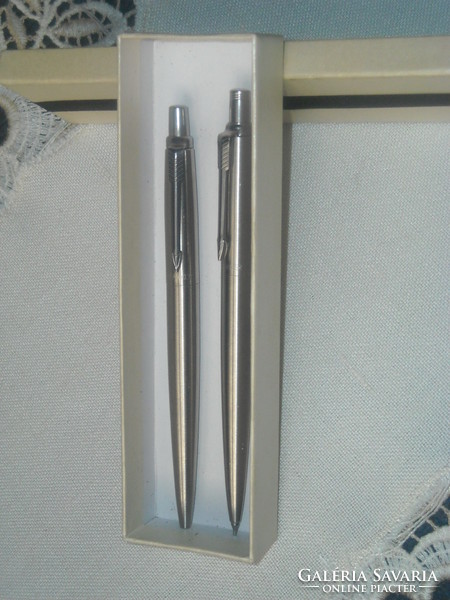 Original English parker ballpoint pen + pencil