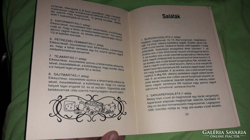 1987.Langfelder Magda - Idős ember konyhája könyv a képek szerint Magyar Vörös-Kereszt