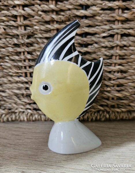 Kőbánya (drasche) porcelain fish figure