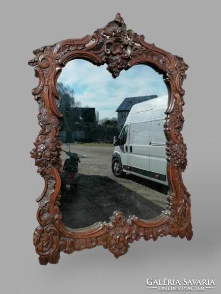 Antique baroque mirror