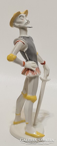 Drasche don quixote porcelain figure