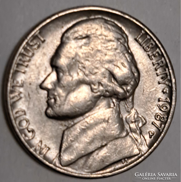 9 Pieces usa 5 cents (t-37)