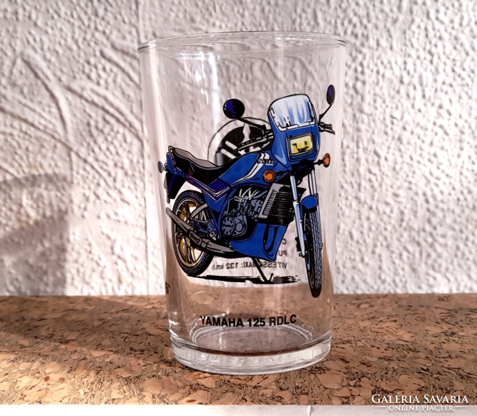 Motorcycle cup - suzuki 1er du bol d'or 2002, yamaha 125 rdlc collector's cup