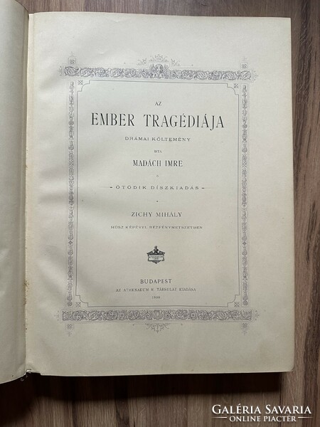 Imre Madách: the tragedy of man 1898