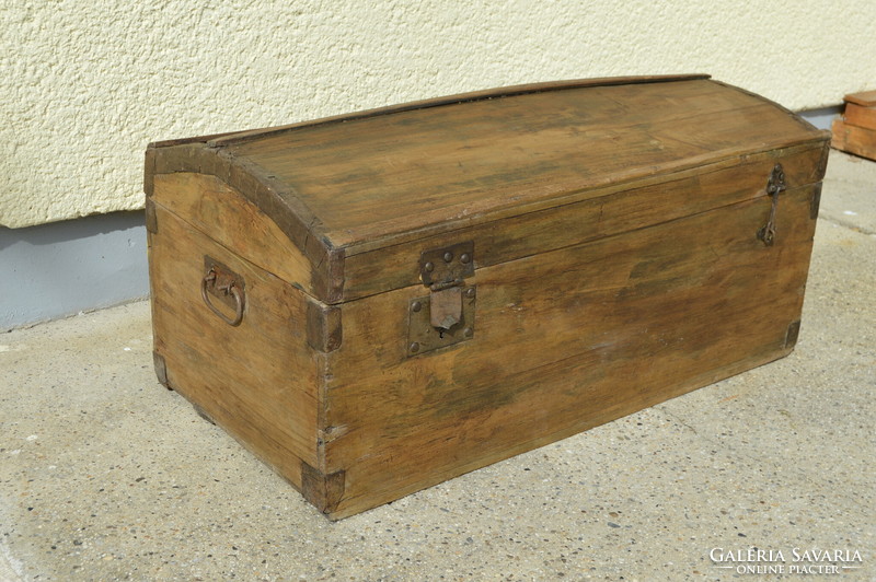 Antique French suitcase