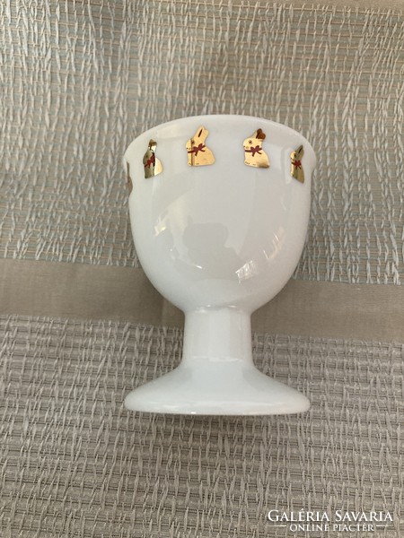 Lindt golden bunny porcelain egg holder