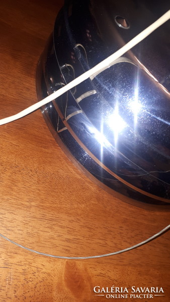 Borsfay bauhaus függeszték fém industrial krómozott lámpa